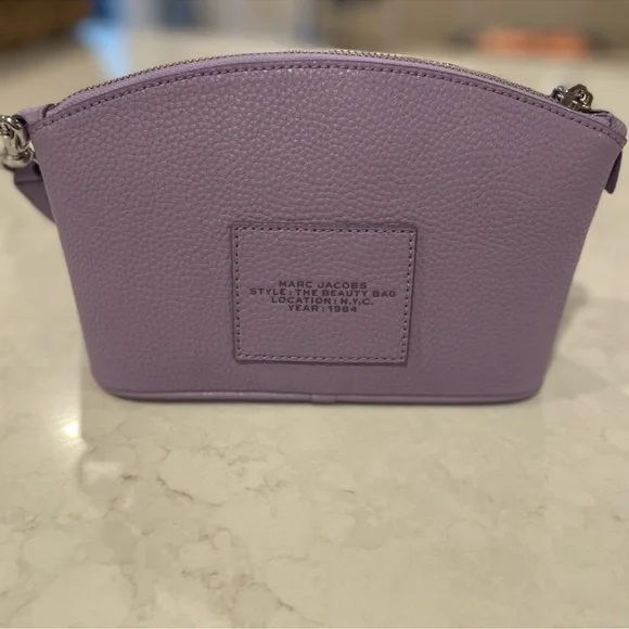 Marc Jacobs The Beauty Bag Pouch Wristlet in Lavender - Picture 7 of 10